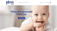 Desktop Screenshot of mamilac.pl